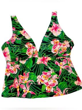 AVENUE Tropical Tankini Top